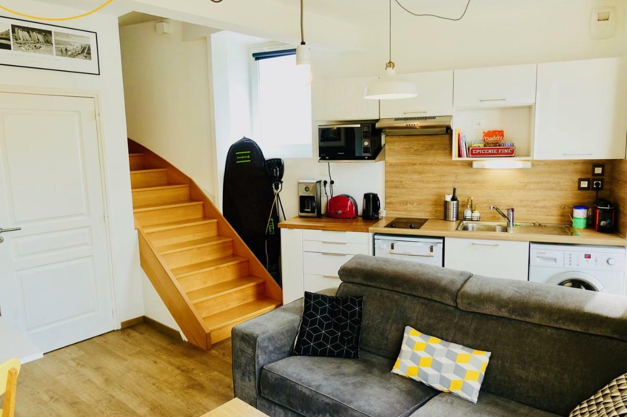 Duplex Hermine Cosy, Jardin Sud & Parking Saint-Malo Luaran gambar