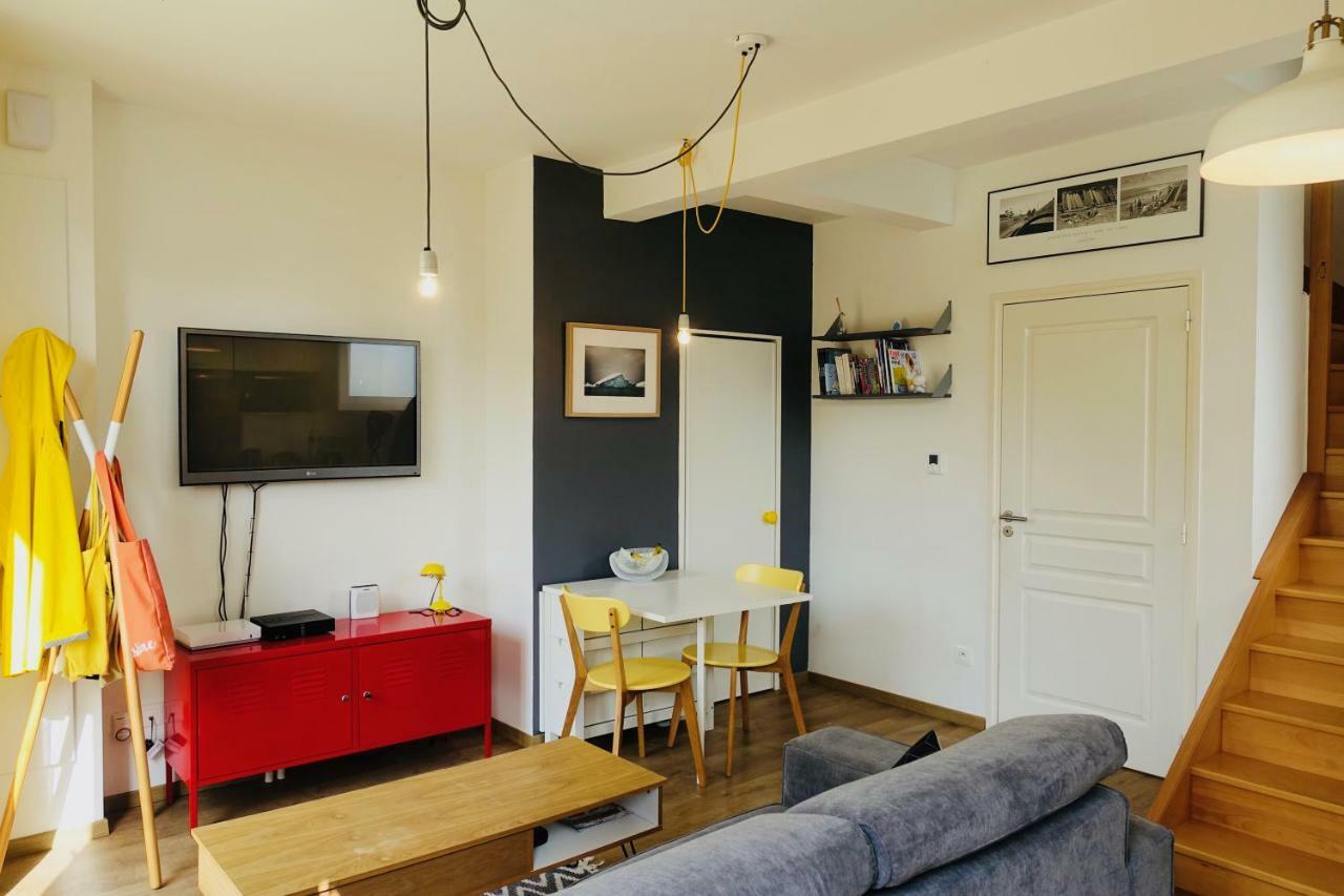 Duplex Hermine Cosy, Jardin Sud & Parking Saint-Malo Luaran gambar